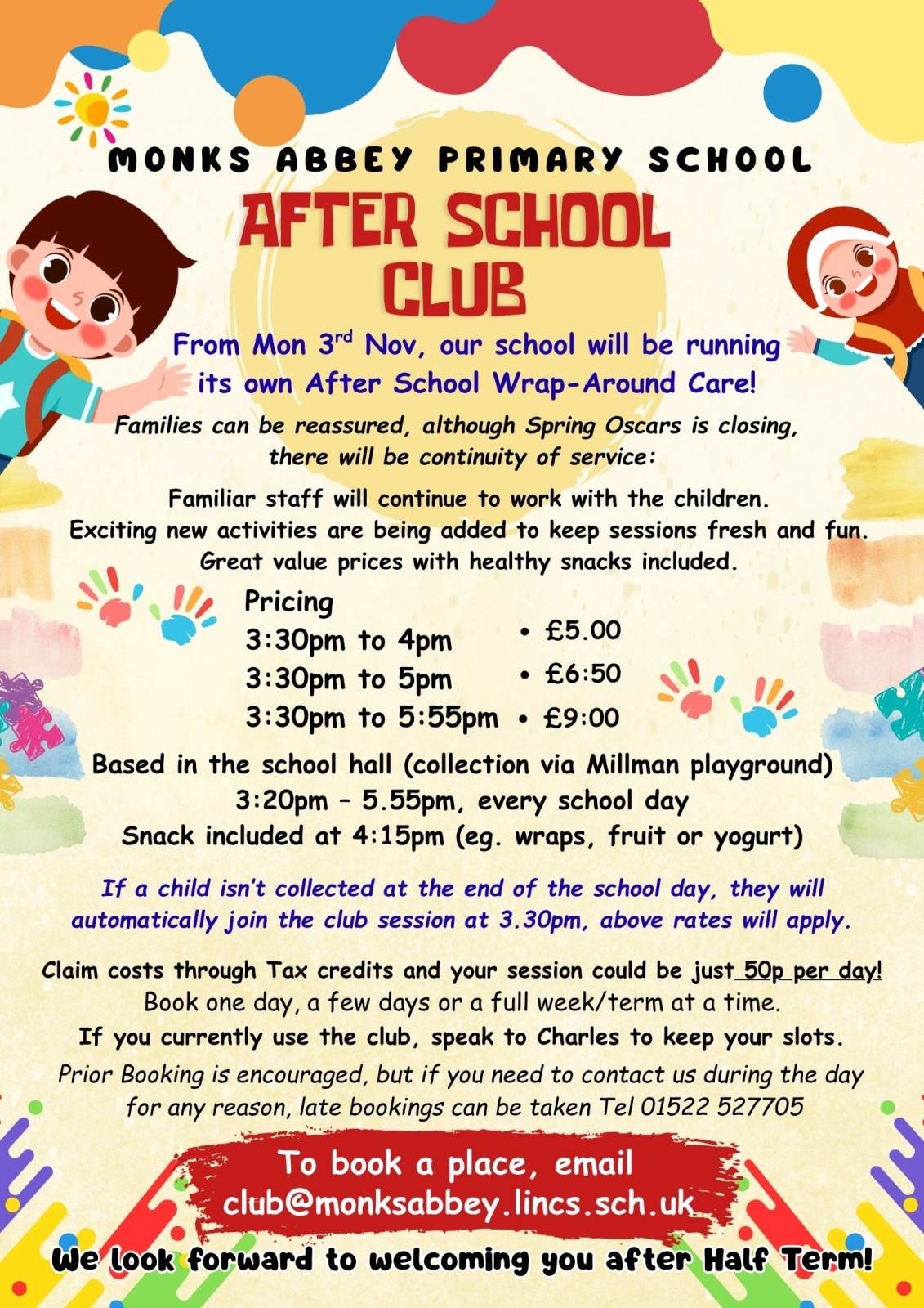 Monks Abbey After School Club